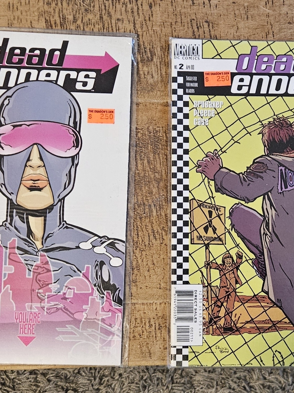 Deadenders #2/#10 (DC Comics April 2000) Raw 8-9  C16